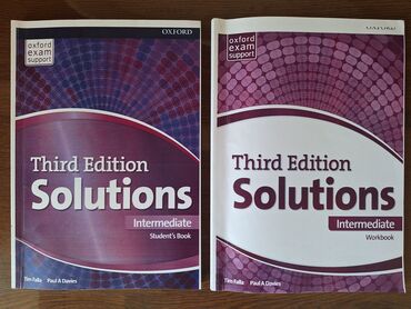 solution книга: Учебник и рабочая тетрадь по английскому языку Oxford Third edition