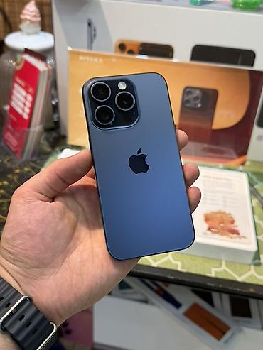 Apple iPhone: IPhone 15 Pro, Mavi — 1