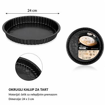 KMT Kalup za tortu sa čipkom 2406126 Opis: - Okrugli kalup za