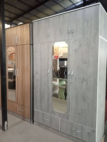 Шкафы для одежды: Шкаф для одежды, Новый, Прямой, ЛДСП — 7