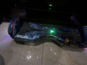 Гироскутеры: Hoverboard / Giroskuter - Korpus: kosmos temalı mavi dizayn - Təkər — 4