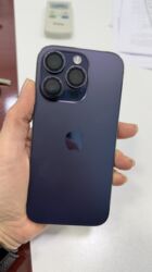 айфон 14 в рассрочку: IPhone 14 Pro, Колдонулган, 256 ГБ, Deep Purple, 86 %