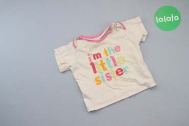 44 товарів | lalafo.com.ua: Дитяча футболка з принтом Marks&Spencer, вік 9-12 міс. Довжина