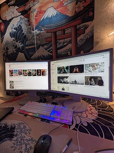 Мониторы: Монитор, LCD, 23" - 24" at lalafo.kg — 2 Мониторы: Монитор, LCD, 23" - 24" — 2