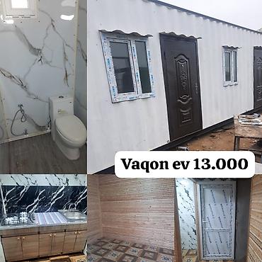kredit evlər: Daxili tualet və mətbəx sahəsi ilə təchiz olunmuş bu vaqon ev müxtəlif — 1