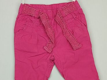 spodnie 158 dziewczynka: Spodnie 3/4 C&A, 6-9 m, wzrost - 74 cm., Bawełna, stan - Dobry