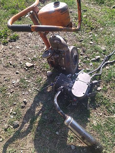 velo moto: Moped üçün benzinli mühərrik komplekti - İki təkərli moped və ya — 4