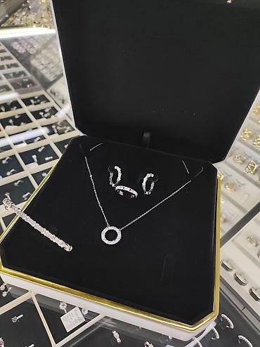 Серебряные наборы украшений: Набор украшений, Проба 925, Женские, Новый — 4