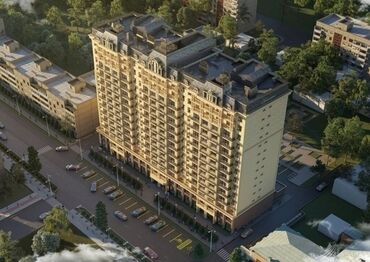 кв беловодск: 2 бөлмө, 79 кв. м, Элитка, 14 кабат, ПСО (өзү оңдоп түзөтүп бүтүү үчүн)