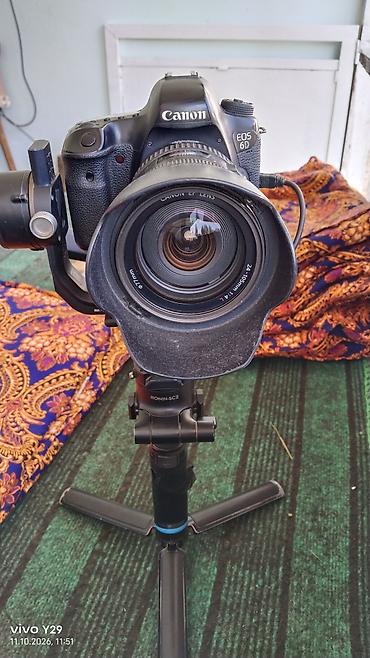 Фотоаппараты: Canon EOS 6D + объектив Canon EF 24–105mm f/4L IS USM + электронный — 1