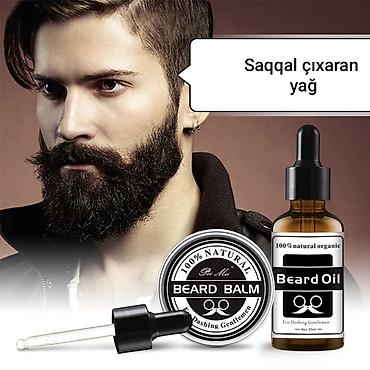 Saqqal üçün təbii yağ – Beard Oil (30 ml) Məhsulun təsviri: - 100%