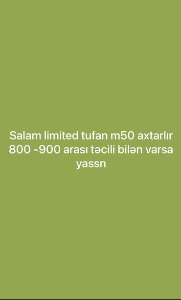 istiqlal tufan: Tufan - m50, 50 sm3