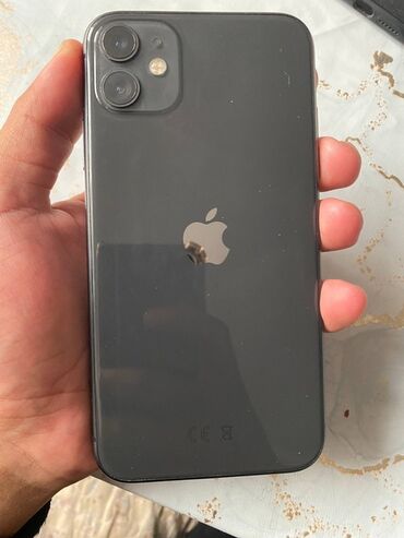 продаю редми 9 а: IPhone 11, Б/у, 64 ГБ, Черный, Зарядное устройство, Защитное стекло, Чехол, 73 %