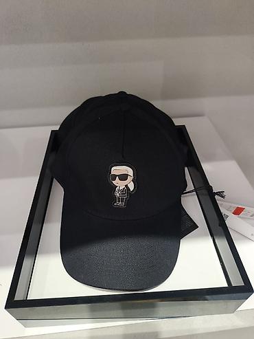 lagerfeld: Кепка, Бейсболка, Козырек: Изогнутый, Оригинал — 4