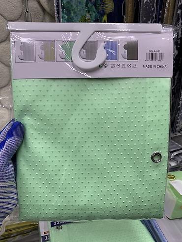 шторы зеленые: Штора для ванной Naonao Shower Curtain, размер 180×180 см — 2