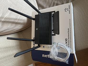 netis router: Qiymetde razilasariq,1 ay istifade olunub yeni kimidir Netis N3D — 1