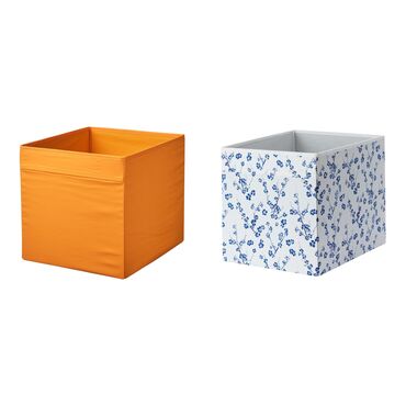корзинка для игрушек: Складная коробка из бархатистой ткани (2 расцветки на выбор) ⠀