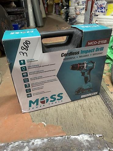 Дрель-шуруповерты: Аккумуляторный ударный шуруповерт/дрель MOSS Power Tools MCD-215B — 1
