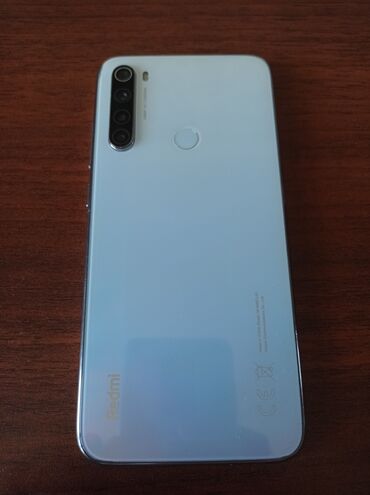 Xiaomi: Xiaomi Redmi Note 8, 32 GB, rəng - Ağ, 
 Sensor, Barmaq izi, İki sim kartlı
