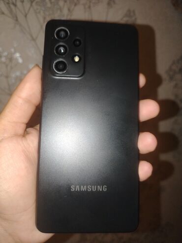планшет самсунг: Samsung Galaxy A52, 128 GB, rəng - Qara, Sensor, Barmaq izi, İki sim kartlı