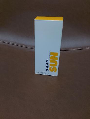 nuxe kozmetika: Jil Sander,Sun,zenski,75 ml.Koriscen.Ima vise od polovine .U roku.I — 4