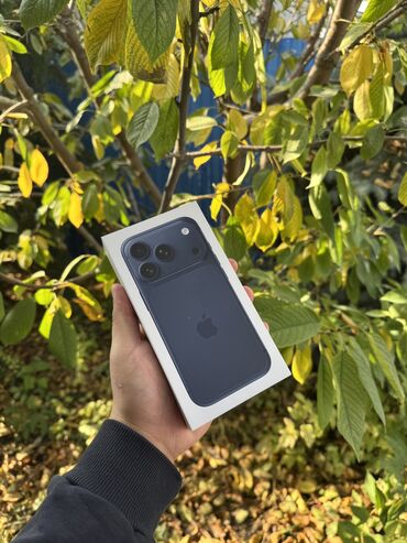 списанные айфоны: IPhone 17 Pro, Новый, 256 ГБ, Blue Titanium, Зарядное устройство, Кабель, Коробка, В рассрочку, 100 %