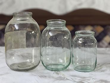рет банки: Стеклянные банки классические, 1л -15сом 2л - 30сом 3л - 40сом — 5