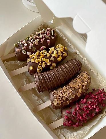 Кондитерские изделия, сладости: Наборы десертов в шоколаде Делаю наборы,фиников в шоколаде,бананов в — 2