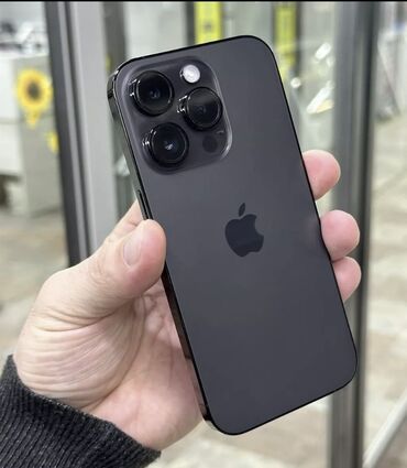 Мобильные телефоны и аксессуары: IPhone 14 Pro, Б/у, 128 ГБ, Черный, 89 %