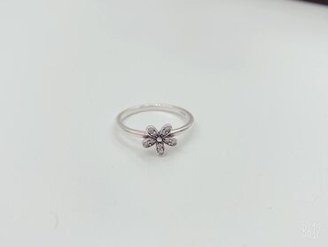 Серебряные кольца: Кольцо, Коктейльное, Женские, Фианит, Новый — 5