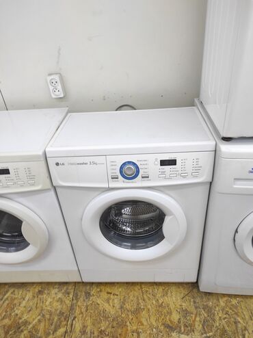 Стиральные машины: Стиральная машина LG, Б/у, Автомат, До 5 кг, Узкая at lalafo.kg — 4 Стиральные машины: Стиральная машина LG, Б/у, Автомат, До 5 кг, Узкая — 4