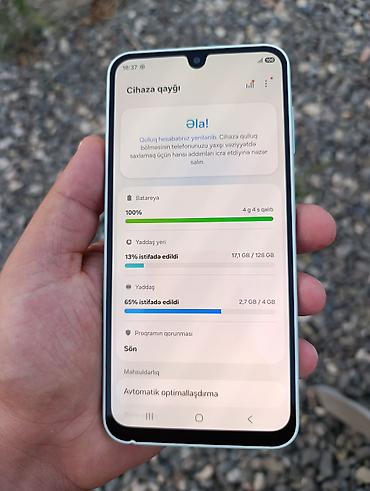 samsung galaxy s20 qiymeti: Samsung Galaxy A16, 128 GB, rəng - Yaşıl, İki sim kartlı — 4
