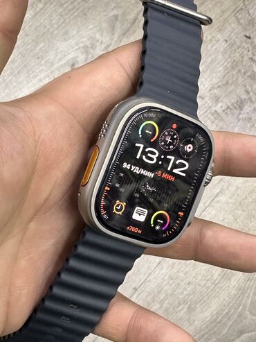 apple watch 6 бишкек цена: Продаю не спеша Apple whatch ultra1 titan,состояние отличное,комплект