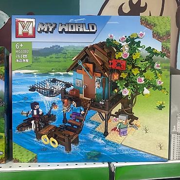lego technic: Конструктор «My World» (аналог Minecraft), набор MG1382 - Тематика — 1
