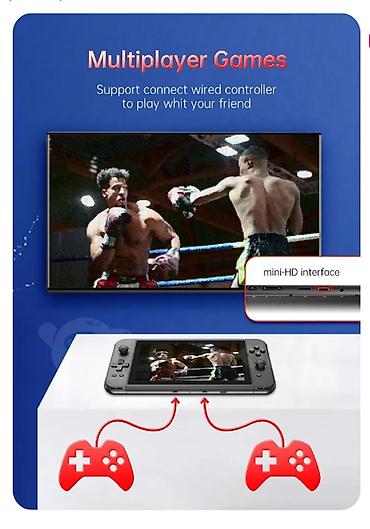 switch oled: Игровая портативная приставка (консоль) X70 64Gb с 7-дюймовым экраном — 3