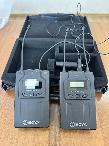 mikrofon wireless: BOYA BY-WM8 Pro ikikanallı simsiz lavalier mikrofon sistemi Komplekt — 4