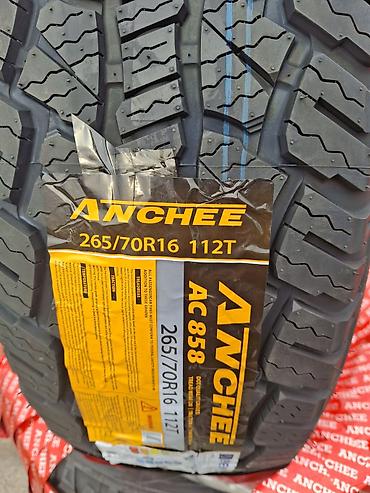 15 diski: Anchee AC858 off-road/şossə şini - Ölçü: 265/70 R16 - Yük/sürət — 1