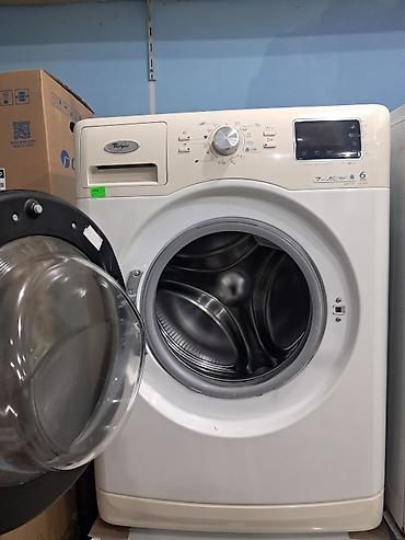 dikis masini: Whirlpool önyükləməli paltaryuyan maşın - Yükleme tutumu: 7 kq — 2
