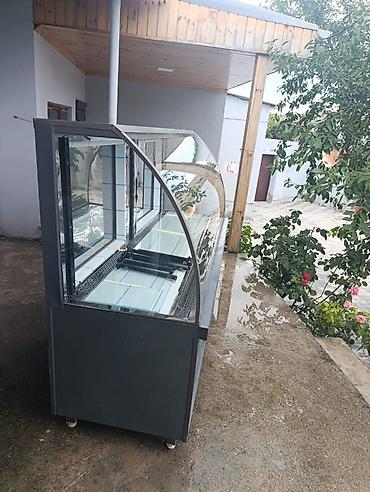 Холодильное оборудование: Soyuducu vitrin – böyük həcmli, şüşə ön və yuxarı hissəsi qabarıq — 4