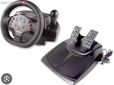 oyun ucun rul: Logitech momo racing 270° motorludu ✅ Kompüter üçün uyğundur ✅ 10