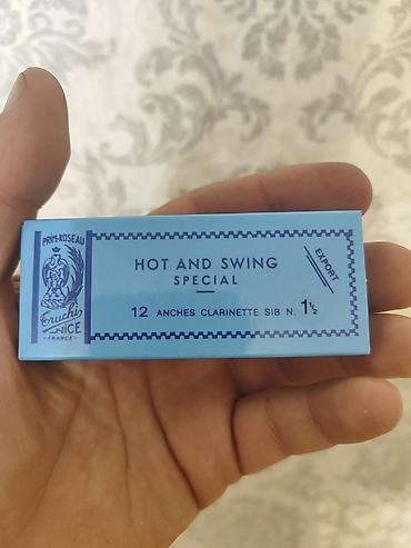 pianolar ucuz: Məhsul: Prim-Roseau “Hot and Swing Special” klarnet tilkləri (anches) — 3