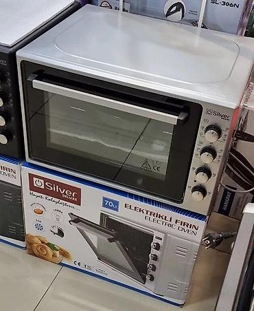 Duxovkalar: Mini soba Elektrik soba Silver Turkiye istehsali 70 litre model Saat — 2