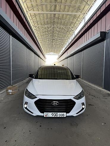 Hyundai Avante: 2016 г., 1.6 л, Автомат, Бензин, Седан lalafo.kg да — 1 Hyundai Avante: 2016 г., 1.6 л, Автомат, Бензин, Седан — 1