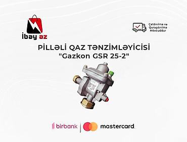 PİLLƏLİ QAZ TƏNZİMLƏYİCİSİ "Gazkon GSR 25-2" Model: GSR 25-2 Gazkon