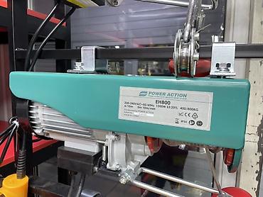 Лебедки: Электрические лебёдки/тали с тросом Назначение: - Подъём и — 5