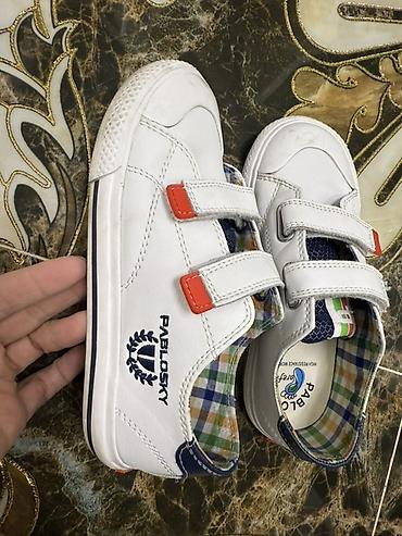 Детские кеды Pablosky Barefoot Носили два раза, важно почистить