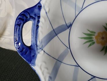 Činije: Cinija nova velika porcelanska iz 80ih. Masivna cinija,sve na njoj — 5