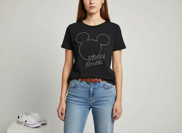 t shirty roboczy z nadrukiem: Sinsay, Футболка жіноча, розмір XS