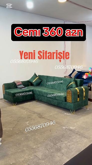 Divanlar: Künc divan, Yeni, Açılan, Bazalı, Parça, Şəhərdaxili pulsuz çatdırılma — 9