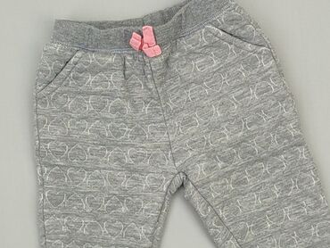 legginsy z siatka po boku: Niemowlęce spodnie materiałowe, 6-9 m, 68-74 cm, stan - Dobry